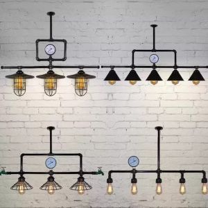 Pheashine | Vintage Industrial Style Pipe Pendant Light