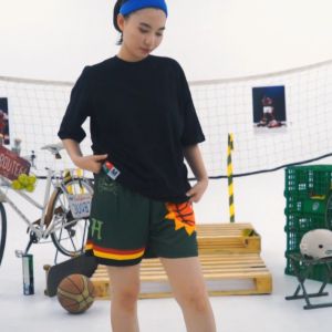 BUNDLING KAOS OVERSIZE CELANA PENDEK SATU SET ATASAN PRIA WANITA