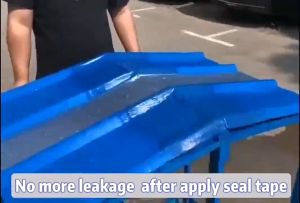 Aluminum Foil Butyl Rubber Tape Leak Proof Waterproof and Heat Resistant Butyl Tape Atap Rumah