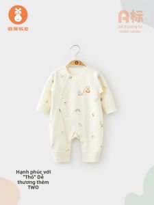 Wismorni | Bodysuit Dài Tay Cho Bé Mùa Xuân và Thu 100% Cotton