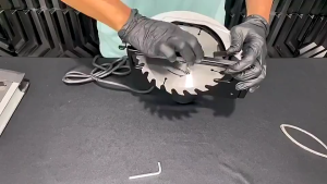 REAIM Mesin Circular Saw Multifungsi Mesin Potong Kayu Mesin Potong Gergaji Kayu Besi Pipa