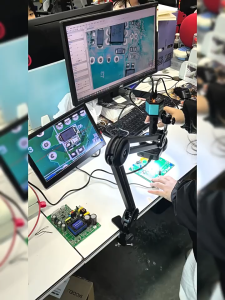 YIZHAN Full HD Industrial Digital Microscope with 48MP1080P 150X/180X/215X lensVideo Microscope CameraHDMI-Type-C Dual Interface Remote Controlbiological microscope 4K Ultra HD for Circuit Board InspectionPCB SolderingWatch Clock Repair