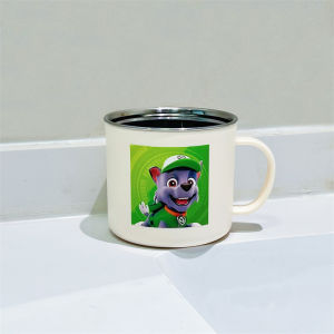 Childrens 304 Stainless Steel Toothbrush Cup Party Mouth Rinse Cup Boy Girl High Aesthetic Value INS Style Creative Trendy Metal Cup