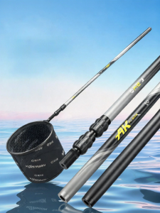 YUZHIYUAN | Carbon Lightweight Extendable Folding Fishing Net