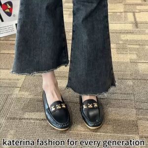 KATERINA FASHION Flat Topsider Shoes For Ladies Casual Occasion And Office #K-391