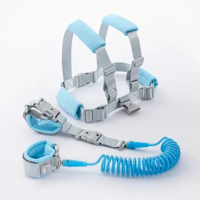 Infants and Young Childrens Loss Prevention Belt Traction Rope Baby Loss Prevention Bracelet 1.5m Spring Rope Walking Baby Safe
