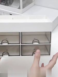 AI-C1108 Box Kotak Penyimpanan Alat Tulis Desk Organizer Rak Meja Laci Penyimpanan Serbaguna