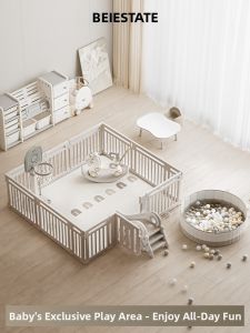 BEIESTATE | Baby Safety Barrier and Crawl Mat