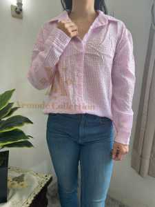 [VEMODE] #LK14 KEMEJA SALUR CASUAL NANIA