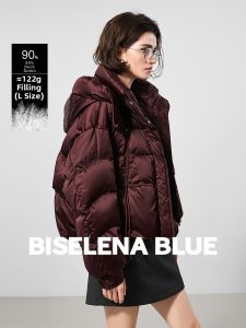 BEIQIANI | Italian Style Warm Down Coat 90% Duck Down