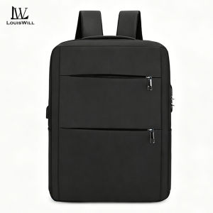 LouisWill Fashion Men’s Backpack Portable Laptop Backpack  Large Capacity Backpakk Business Computer Backpack  Laptop Backpack Durable Dual-Shoulder Bag College Commuting Backpack Leisure School Bag For Travel Study Business Backpack for Men Bag for Men