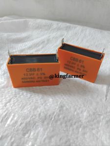 TERMURAH!!! Kapasitor 12 uf 450 Vac CBB61 Generator Kapasitor Genset