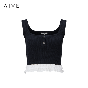 AIVEI | Sweet And Cute For Girls Lace Knit Vest