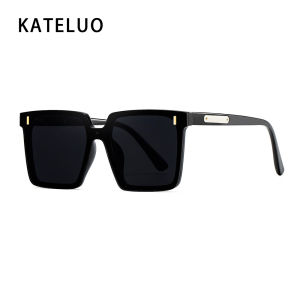 KATELUO แว่นตากันแดดผู้หญิงที่มีรูปลักษณ์ทันสมัยและทันสมัยเฟรมขนาดใหญ่ Z222แว่นกันแดดสไตล์อินฟลูเอนเซอร์