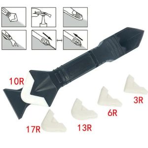 5 In 1 Silicone  Remover Sealant Smooth Scraper Sealant Remover Tool Kit Scraper Caulking Mould Removal Set  Accessories