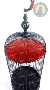 SEMPATI Plafon Sangkar Lovebird Jebakan Atap Plafon Plastik Tebal Warna Warni Helloped Sangkar Kandang Burung Love Bird Tutup Atas Sangkar Lovebird Lb Anti Naik Ke Atas Helopet Bulat Jebakan Lovebird