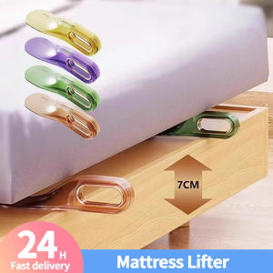 Mattress Lifter Portable Easy Lifter Mattress Riser Ergonomic Mattress Wedge Elevator Making Aid Change the Sheets