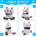 Genshin Impact Plush Kazuha Arlecchino Furina Meow Plush Genshin Impact Plushie Kawaii Stuffed Anime Cat Halloween Birthday Gift. 