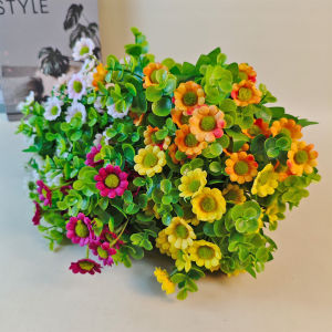 Bunga Aster Daisy Tangkai Dekorasi Hiasan Buket Artificial Flower Pajangan Vas Ruang Tamu PBP223