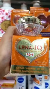 KEM NÁM - TÀN NHANG - ĐỒI MỒI - GIẢM NHĂN - CHỐNG NẮNG - NGĂN NGỪA LÃO HÓA DA LENA-IQ Q4 (15G)