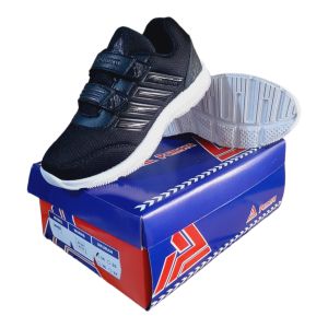 PAMORA Sepatu Anak Sd Hitam Perekat Terbaru