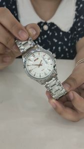 COD/BAYAR DITEMPAT Jam Tangan Pria Skmei 9069 Rantai Stainless Steel Date Aktif Water Resist Original