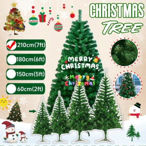 Vixplorn Christmas Tree PVC Stand Artificial Pine Needle Christmas Tree Christmas Decoration 120/150CM
