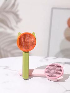 Pet Comb Cat Comb For Grooming Dog Comb Hair Fur Removal Sikat Kucing Deshedding 宠物梳子猫梳子狗梳子
