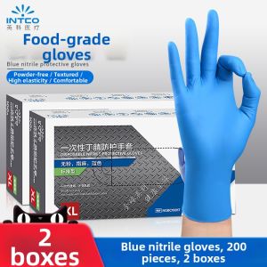 Intco | Durable Food Safe Nitrile Gloves for Cooking and Cleaning