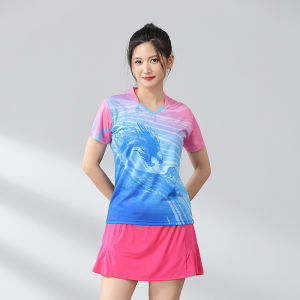 Quick Dry Badminton Uniform Set for Men And Women Volleyball Table Tennis Sports Wear Moisture Wicking Fitness Gym Uniforms