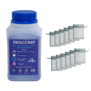 465g +12 bags Reusable Silica Gel Waterproof Beads Moisture Absorber Electronic Product Desiccant Moisture Absorber Dehumidifie