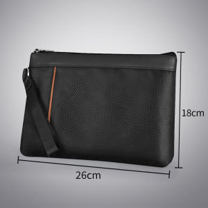 JIELI | Mens Large Capacity Waterproof Business Clutch Bag