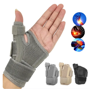 1PC Adjustable Thumb Stabiliser Arthritis Thumb Brace / Thumb Splint / Thumb Support for Men and Women - Trigger Thumb Spica Splint - Right/Left Hand Thumb Splint Often Fits De Quervains Tenosynovitis Supports