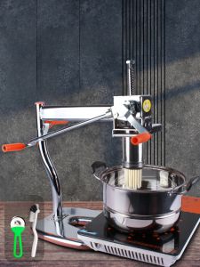 Manual Stainless Steel Small Size Noodles Making Machine Home Use Kitchen Tool for Making Thick And Thin Dumpling Noodles