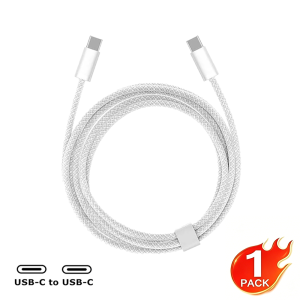NNBILI 1/5Pcs 0.5M Type C to Type C Cable Fast Charge Data Cable 100W For phone Pro Huawei Samsung Xiaomi Portable Power cables