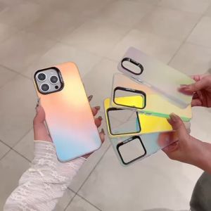 vivo Y19S New 2024 CASE HYBRID IMD SILVER PLATE HOLOGRAM GM ACC