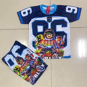 Jersey gaming ROBLOX untuk anak usia 2 sampai 12 tahun baju ROBLOX anak anak