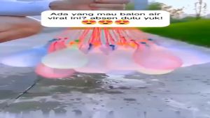111 pcs Balon Air Water Bom Balloon Magic Bunch Battle Mainan Prank Ulang Tahun Edukasi Tumbuh Kembang Anak