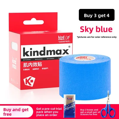 Kindmax | Sports Support and Protection Tape for Muscles Knees Ankle
