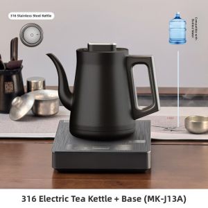 「China Plug」Automatic Water-Adding Titanium Electric Kettle for Tea Brewing