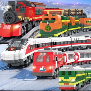 Mainan Kereta Api Anak-Anak: Blok Kereta Api yang Dapat Dilepas