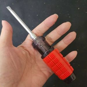 Obeng 4 Inch Gagang Karet Bolak Balik - Cushion Grip Screwdriver