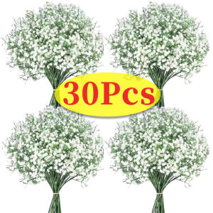 30/10pcs Babysbreath Artificial Flowers / Baby Breath Flower for Wedding Party Home Decoration / DIY Artificial Gypsophila Bouquet