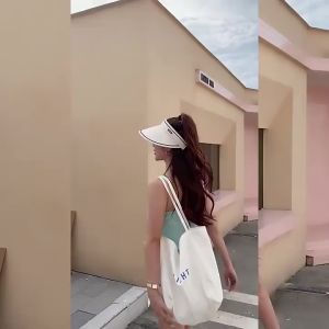 Mũ Chống Nắng Nửa Đầu Thời Trang Rộng Vành Chống Tia UV Thời Trang Năng Động - LCXM25