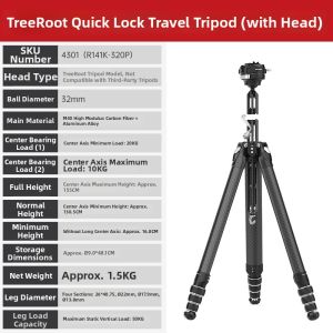 FALCAM | Quick Lock Travel Camera Tripod for Professional Shooting