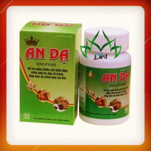An dạ Kingphar ( lọ 40 viên) - Viêm loét dạ dày cấp mãn tính
