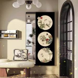 Full Body Mirror Wall Mount Mirror With Rack Dressing Mirror With Stand Dressing Mirror Wall Mirror Full Length Mirror With Storage Simple and Elegant Thickened Material 镜子全身