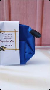 Ucapan Tulisan Print Out Full Color Desain Custom Kertas HVS Putih Kalimat By Hijabeer