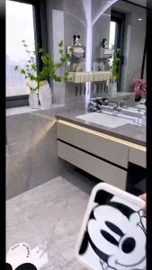 Bathroom Folding Storage Box Clothes Bathroom Wall No Punching Bathroom Wall Painting Storage Rack Waterproof