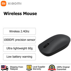 Xiaomi Mi Wireless Mouse Silent Gaming Mouse for Laptop Computer 1000DPI 2.4Ghz Rechargeable for Home Office
